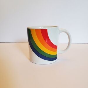 Vintage rainbow mug